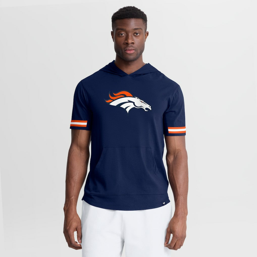 Optimal Play Short Sleeve Hooded T-Shirt - Denver Broncos T-shirts