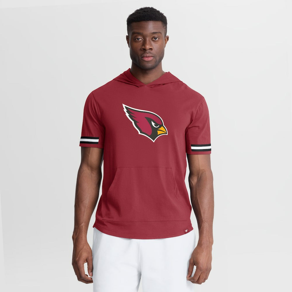 Optimal Play Short Sleeve Hooded T-Shirt - Arizona Cardinals T-shirts
