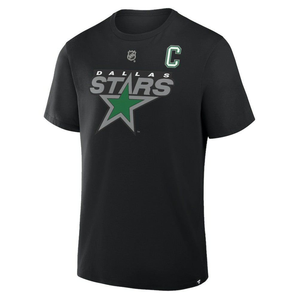 NHL Jamie Benn Dallas Stars Fanatics Authentic Stack Name & Number T-Shirt