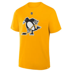 NHL Evgeni Malkin Pittsburgh Penguins Fanatics Authentic Stack Name & Number T-Shirt