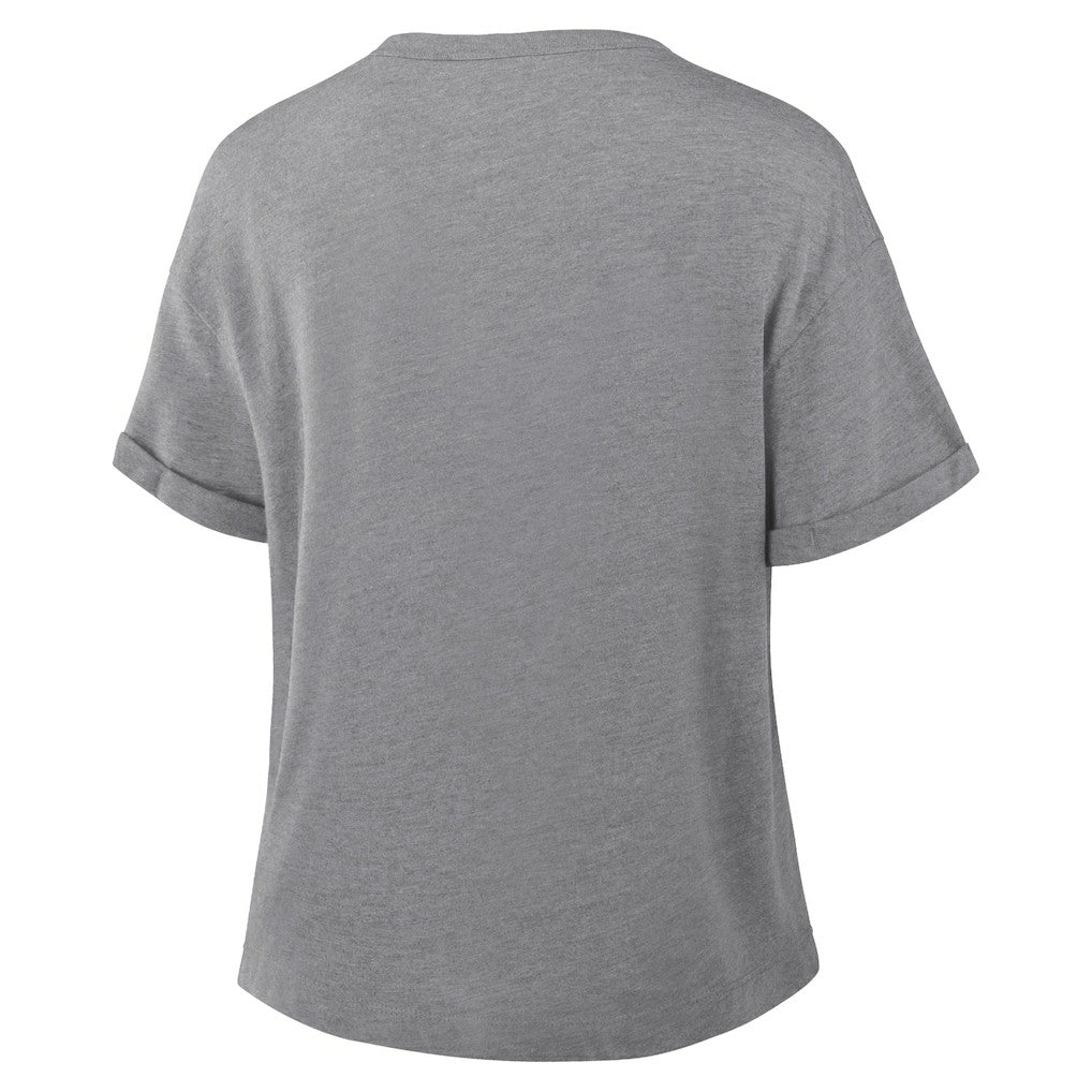 Women's Overplayed Tribute Tri-Blend Boxy T-Shirt - Baltimore Ravens T-shirts