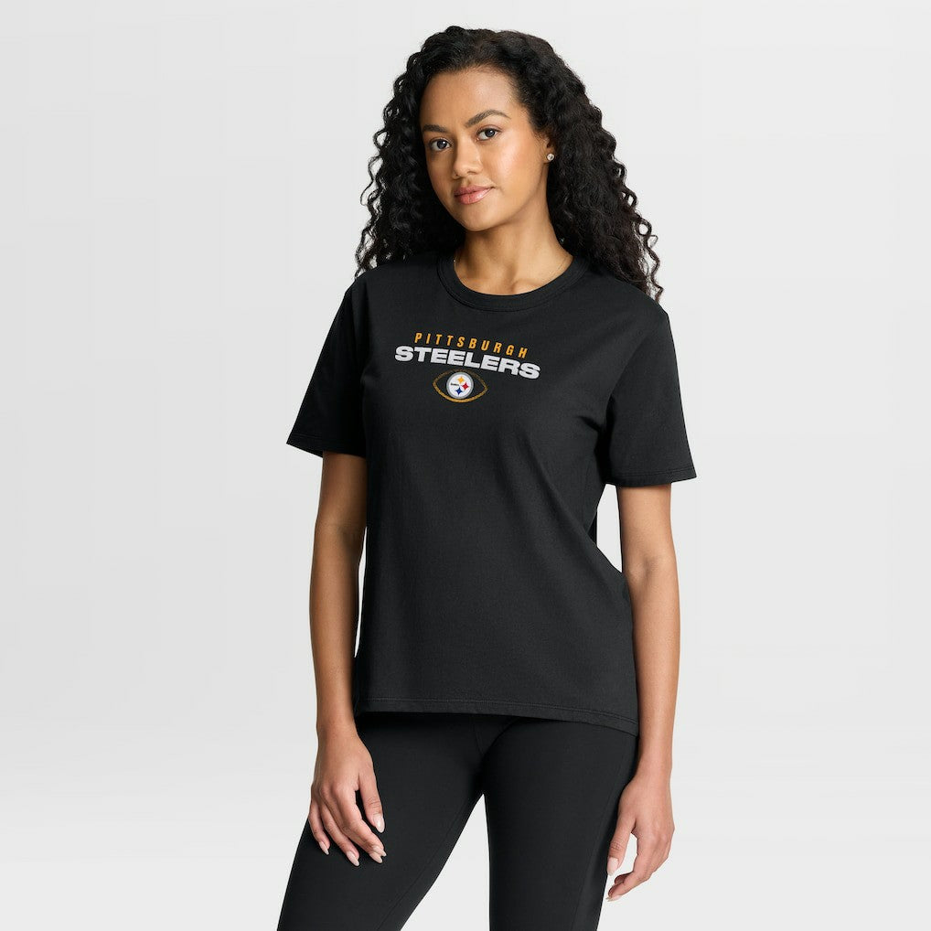 Women's Fade Legacy T-Shirt - Pittsburgh Steelers T-shirts