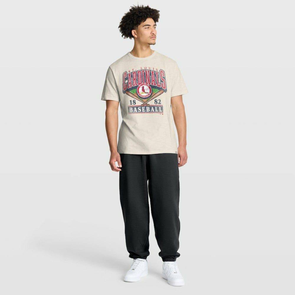 Tan St. Louis Cardinals Fanatics Stadium Slub T-Shirt