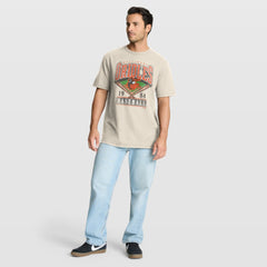 Tan Baltimore Orioles Fanatics Stadium Slub T-Shirt