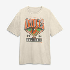 Tan Baltimore Orioles Fanatics Stadium Slub T-Shirt