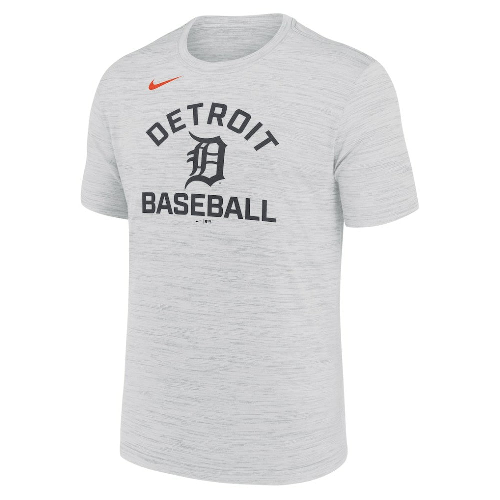 Ash Detroit Tigers Nike Velocity Team City Baseball Dri-FIT T-Shirt