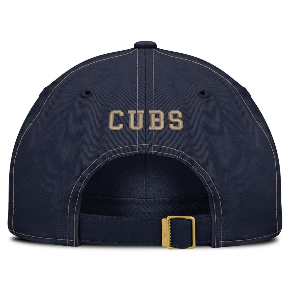 Navy Chicago Cubs Nike Father's Day Club Adjustable Hat