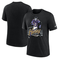 Derrick Henry  Player Graphic T-Shirt - Baltimore Ravens T-shirts
