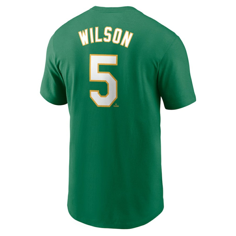Green Jacob Wilson Athletics Nike Fuse Name & Number T-Shirt