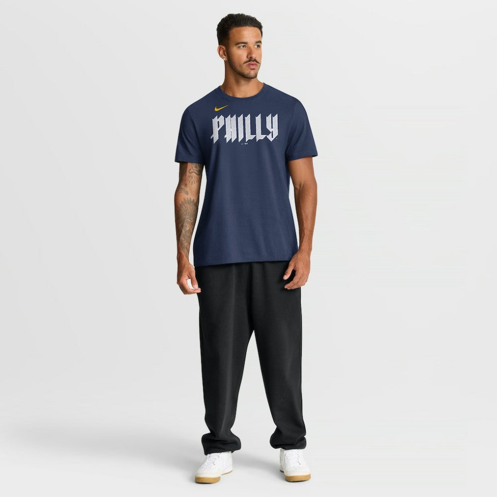 Navy Philadelphia Phillies Nike City Connect Large Logo T-Shirt