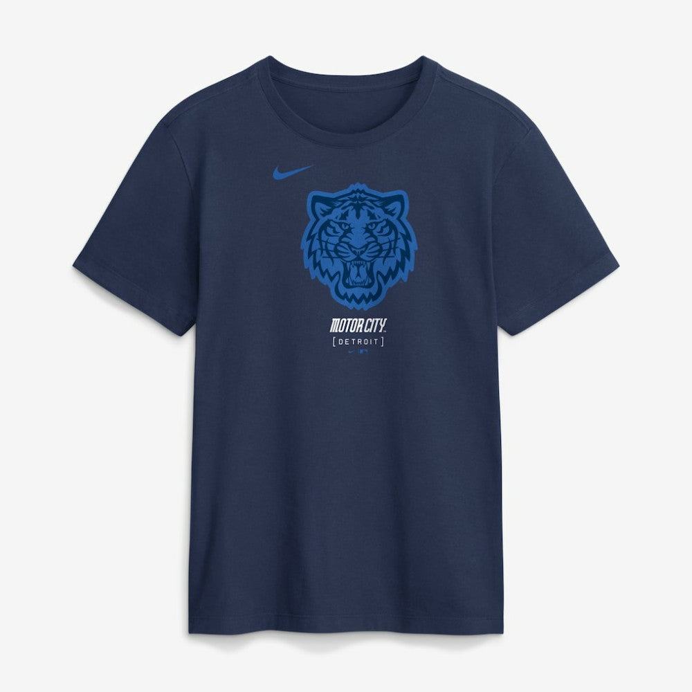 Navy Detroit Tigers Nike City Connect Wordmark T-Shirt