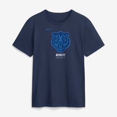 Navy Detroit Tigers Nike City Connect Wordmark T-Shirt