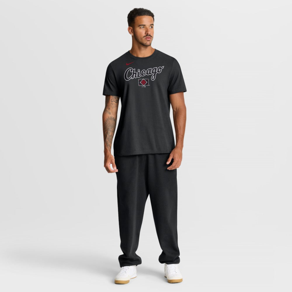 Black Chicago White Sox Nike City Connect Wordmark T-Shirt