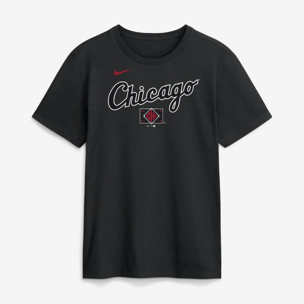 Black Chicago White Sox Nike City Connect Wordmark T-Shirt