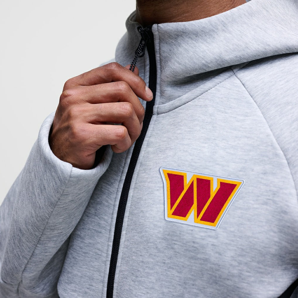 Tech Fleece Raglan Full-Zip Windrunner Hoodie - Washington Commanders Hoodies