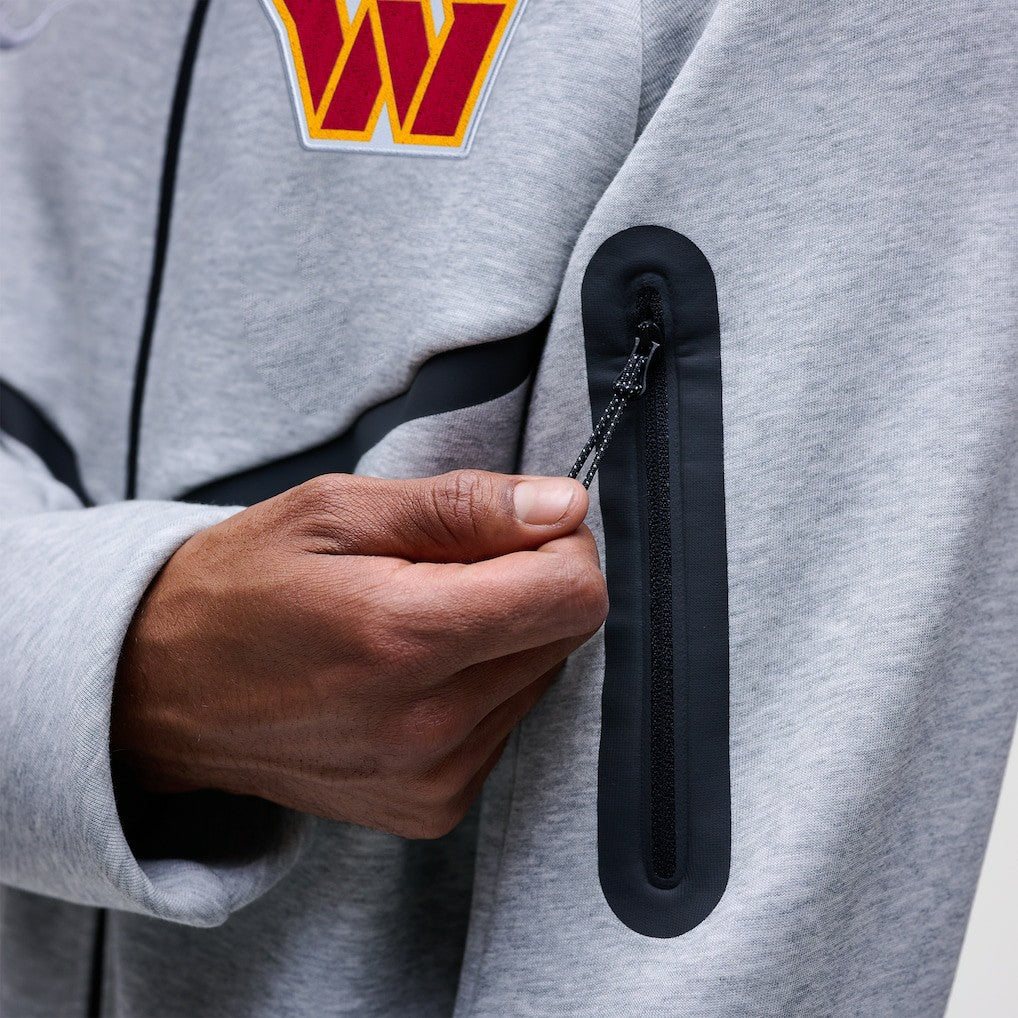 Tech Fleece Raglan Full-Zip Windrunner Hoodie - Washington Commanders Hoodies