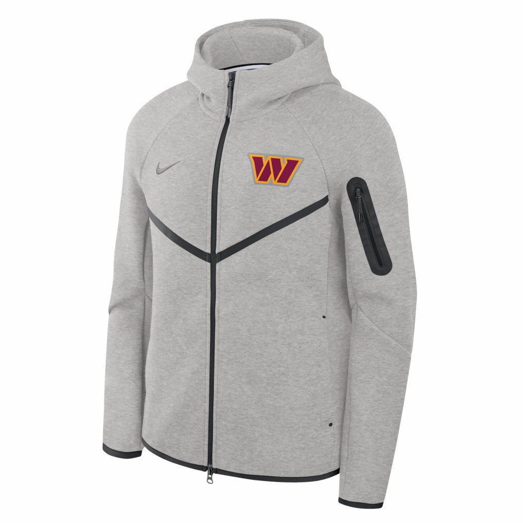 Tech Fleece Raglan Full-Zip Windrunner Hoodie - Washington Commanders Hoodies