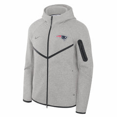 Tech Fleece Raglan Full-Zip Windrunner Hoodie - New England Patriots Hoodies