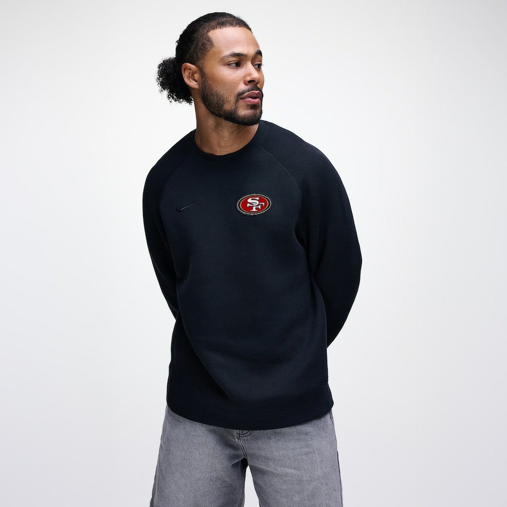 Tech Fleece Raglan Sweatshirt - San Francisco 49ers Sweatshirts