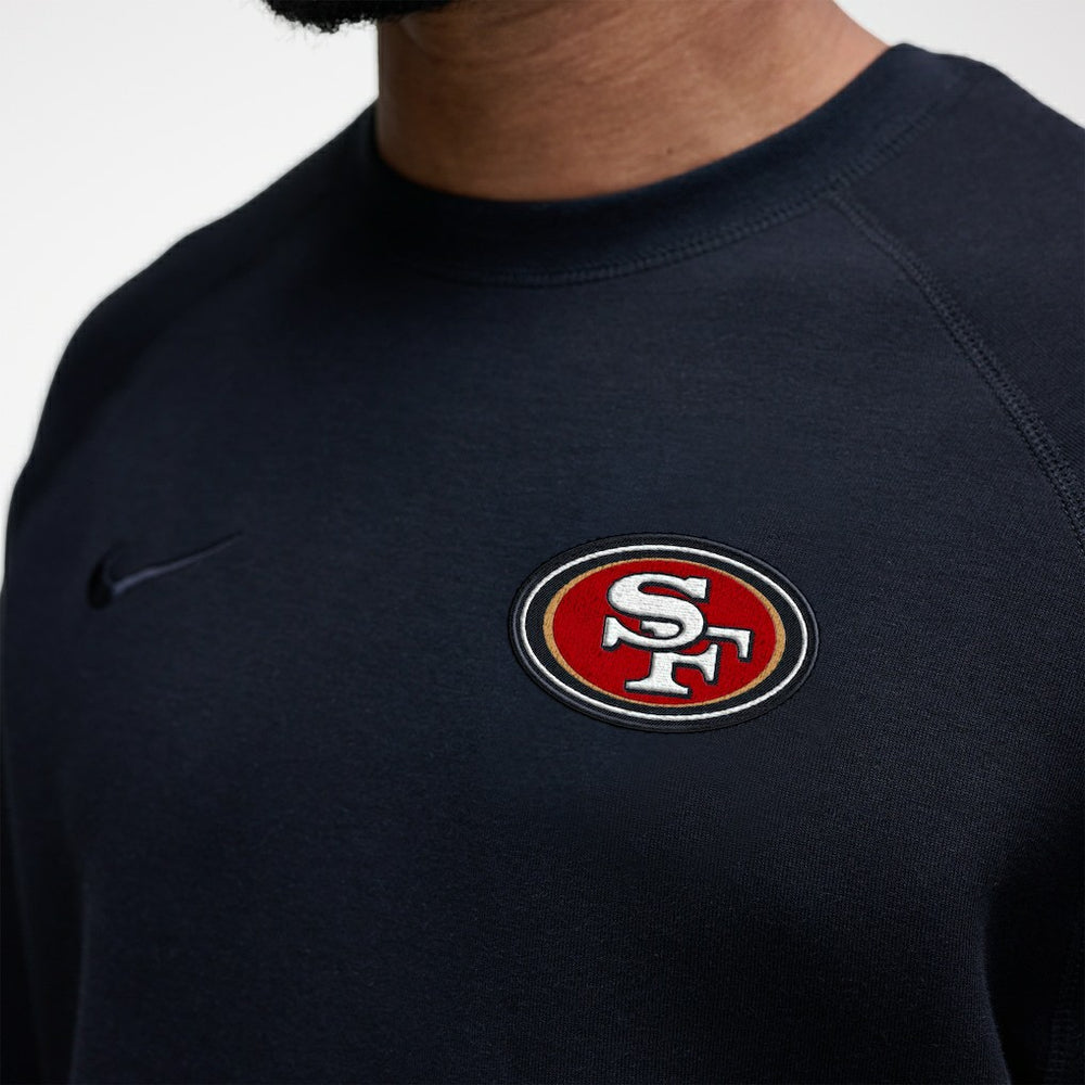 Tech Fleece Raglan Sweatshirt - San Francisco 49ers Sweatshirts
