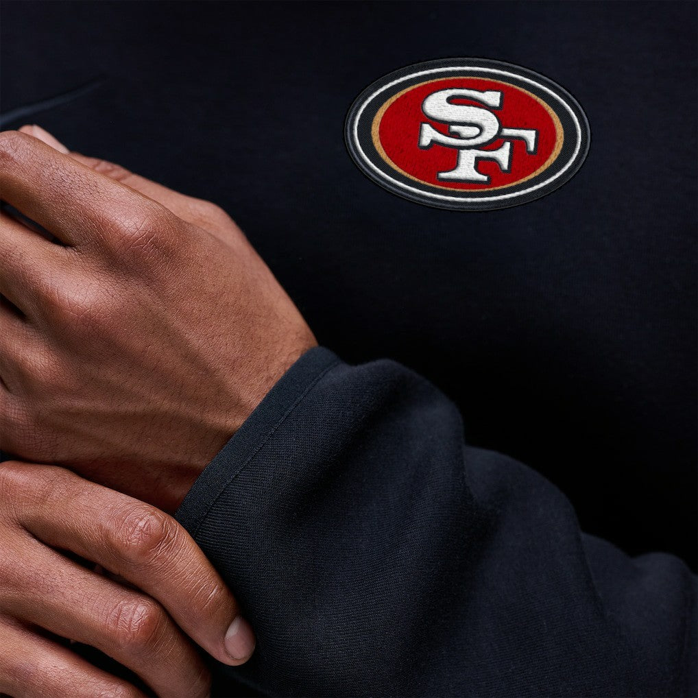 Tech Fleece Raglan Sweatshirt - San Francisco 49ers Sweatshirts