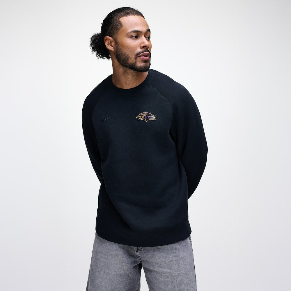 Tech Fleece Raglan Sweatshirt - Baltimore Ravens Sweatshirts