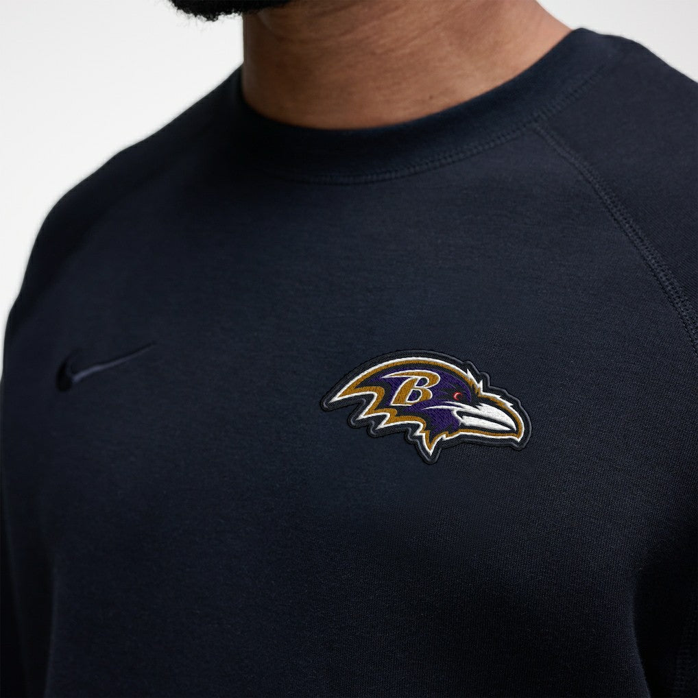 Tech Fleece Raglan Sweatshirt - Baltimore Ravens Sweatshirts