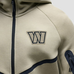 Tech Fleece Raglan Full-Zip Windrunner Hoodie - Washington Commanders Hoodies