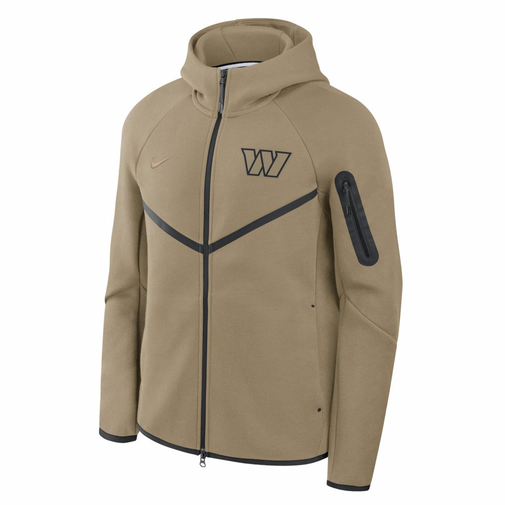 Tech Fleece Raglan Full-Zip Windrunner Hoodie - Washington Commanders Hoodies