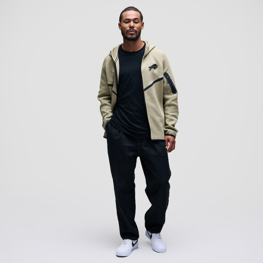 Tech Fleece Raglan Full-Zip Windrunner Hoodie - Buffalo Bills Hoodies
