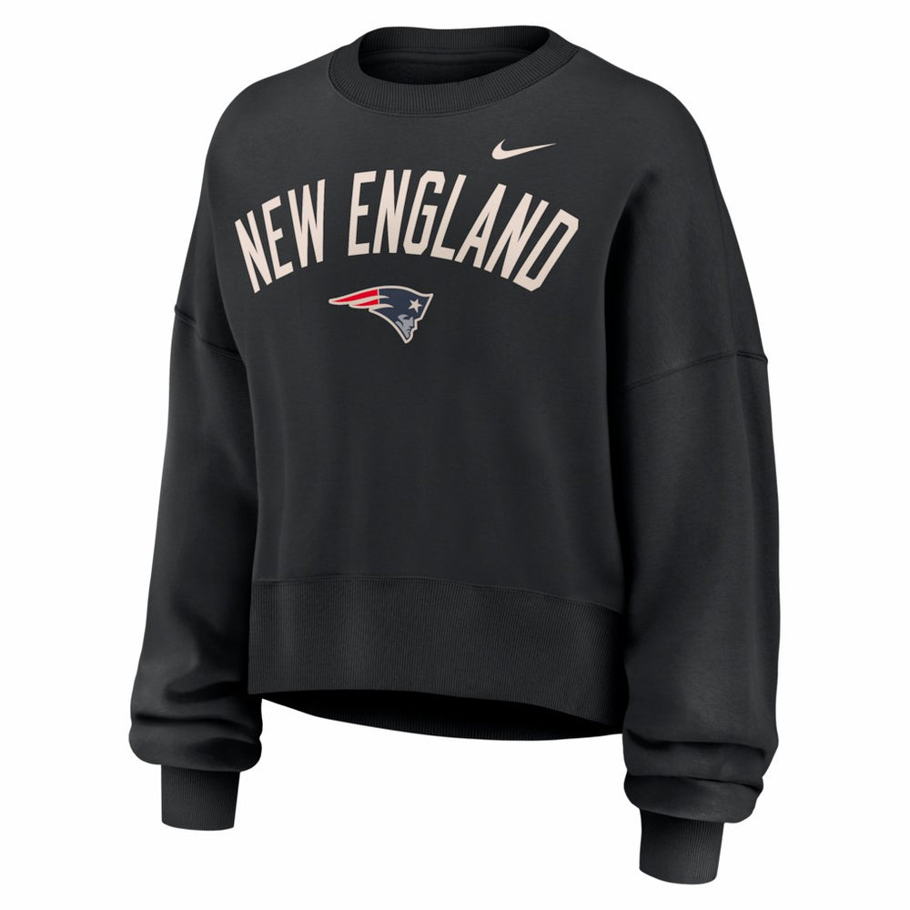 Women's Oversized High Hip Legacy Arch Phoenix Fleece Sweatshirt - New England Patriots Sweatshirts