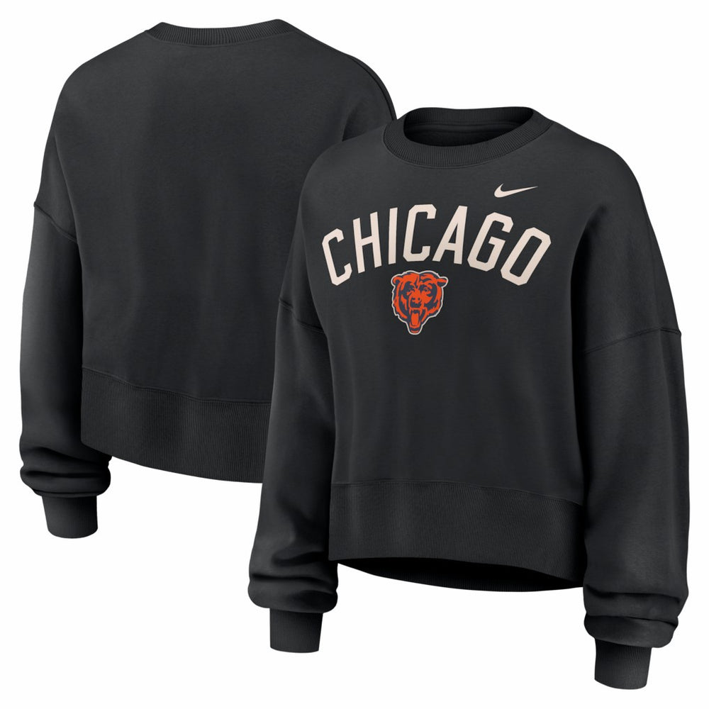 Women's Oversized High Hip Legacy Arch Phoenix Fleece Sweatshirt - Chicago Bears Sweatshirts