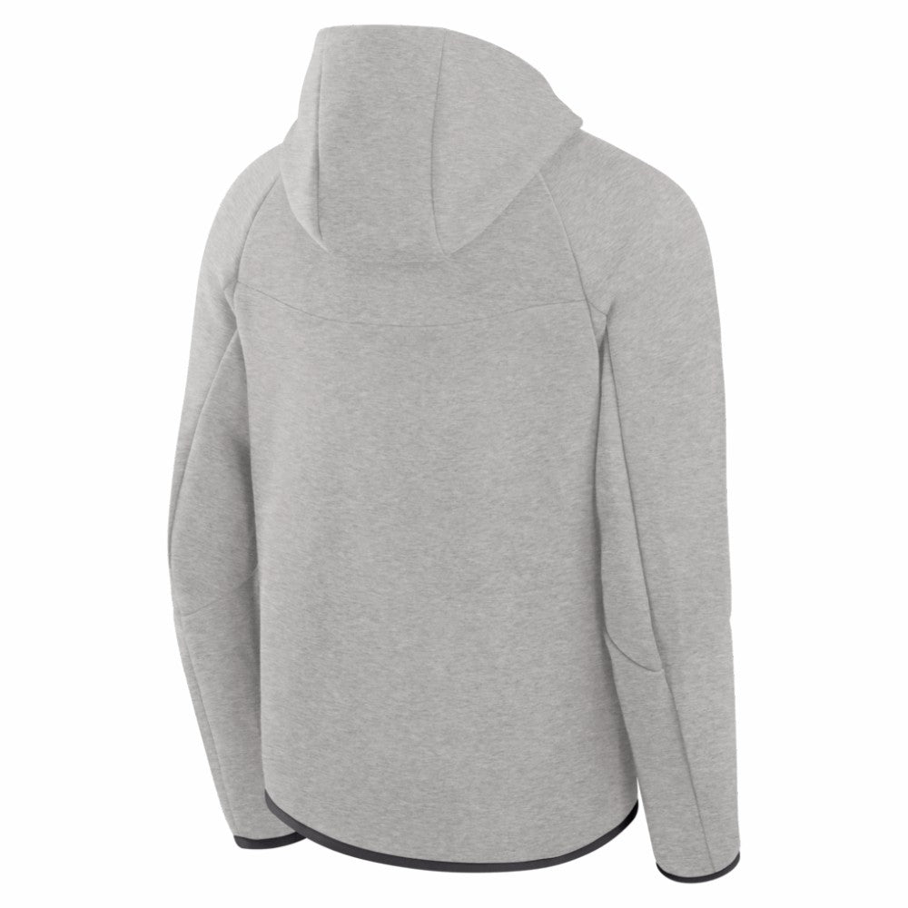 Heather Gray San Diego Padres Nike Tech Fleece Raglan Full-Zip Windrunner Hoodie