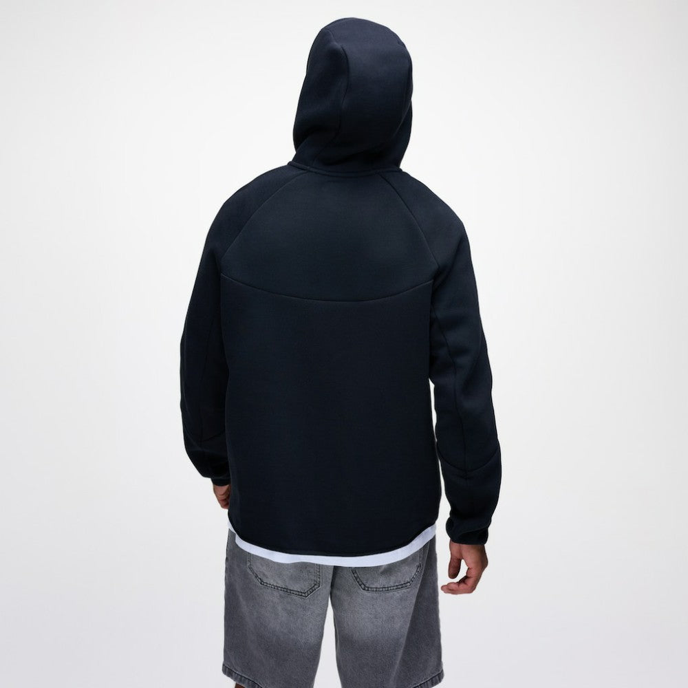 Black Boston Red Sox Nike Tech Fleece Raglan Full-Zip Windrunner Hoodie
