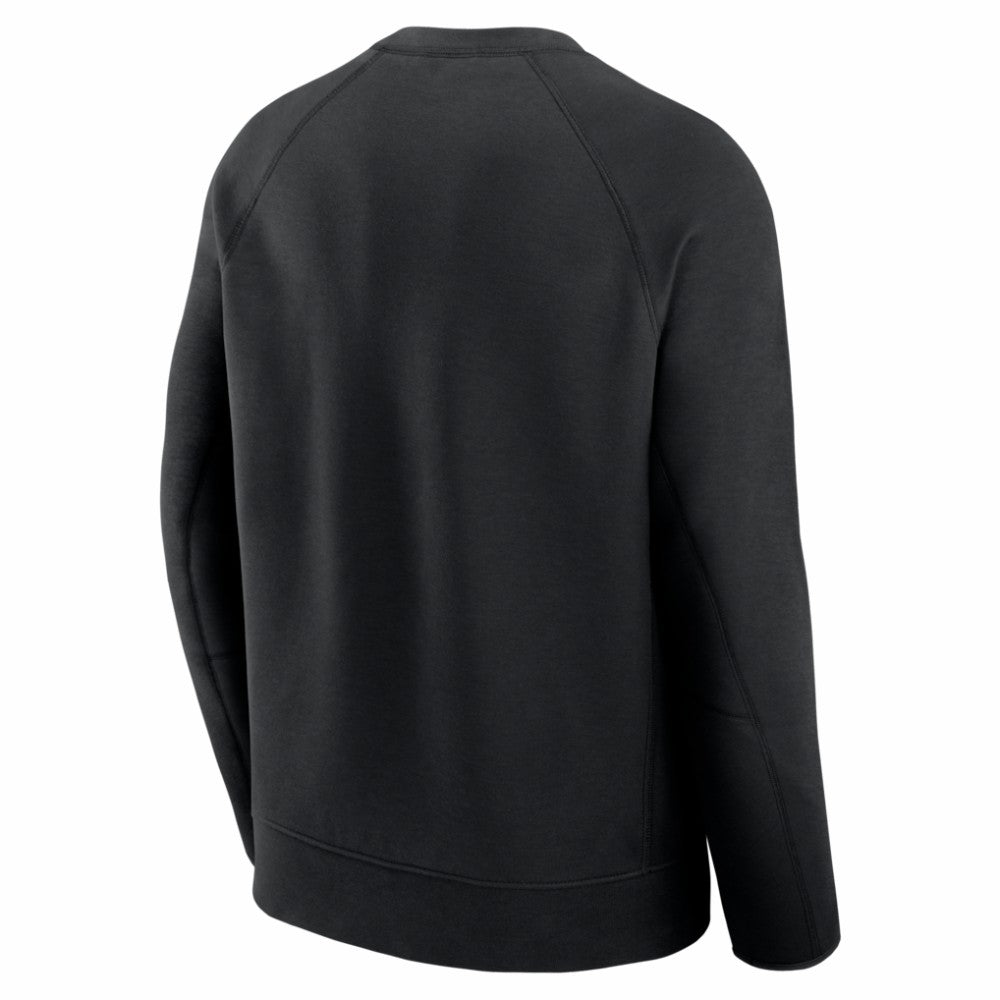 Black Philadelphia Phillies Nike Tech Fleece Raglan Sweatshirt