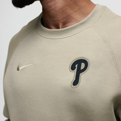 Olive Philadelphia Phillies Nike Tech Fleece Raglan Sweatshirt
