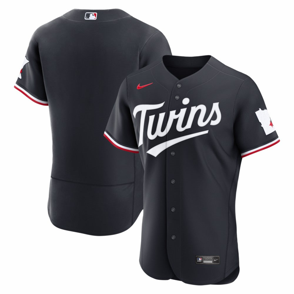 Navy Minnesota Twins Nike Alternate Authentic Jersey