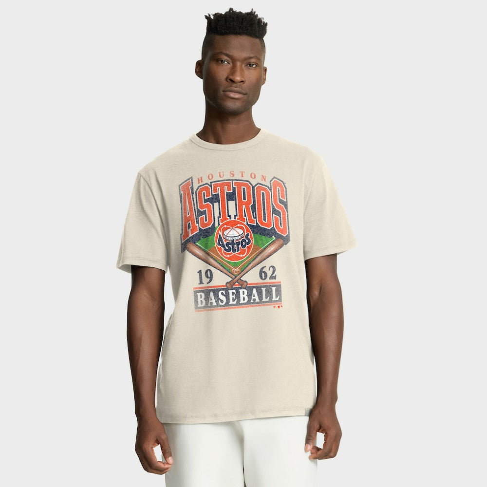 Tan Houston Astros Fanatics Stadium Slub T-Shirt