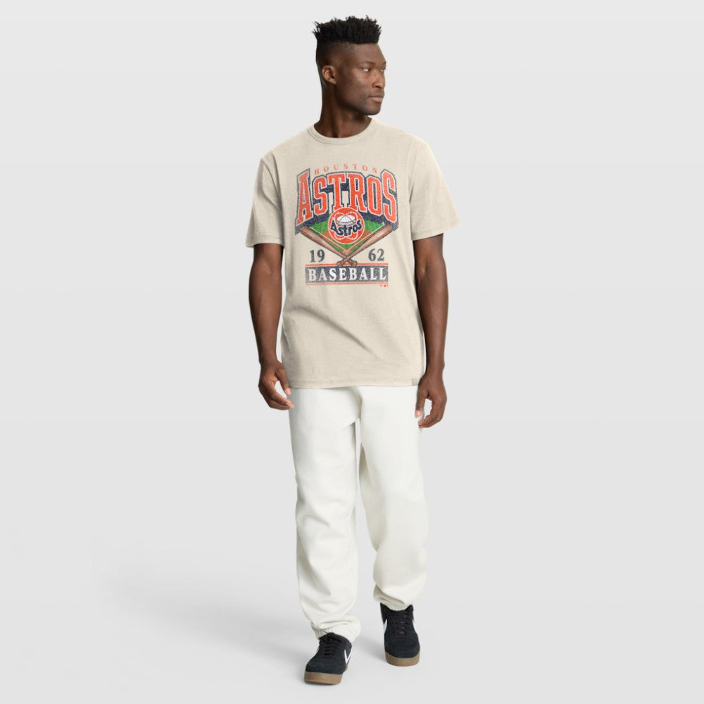 Tan Houston Astros Fanatics Stadium Slub T-Shirt