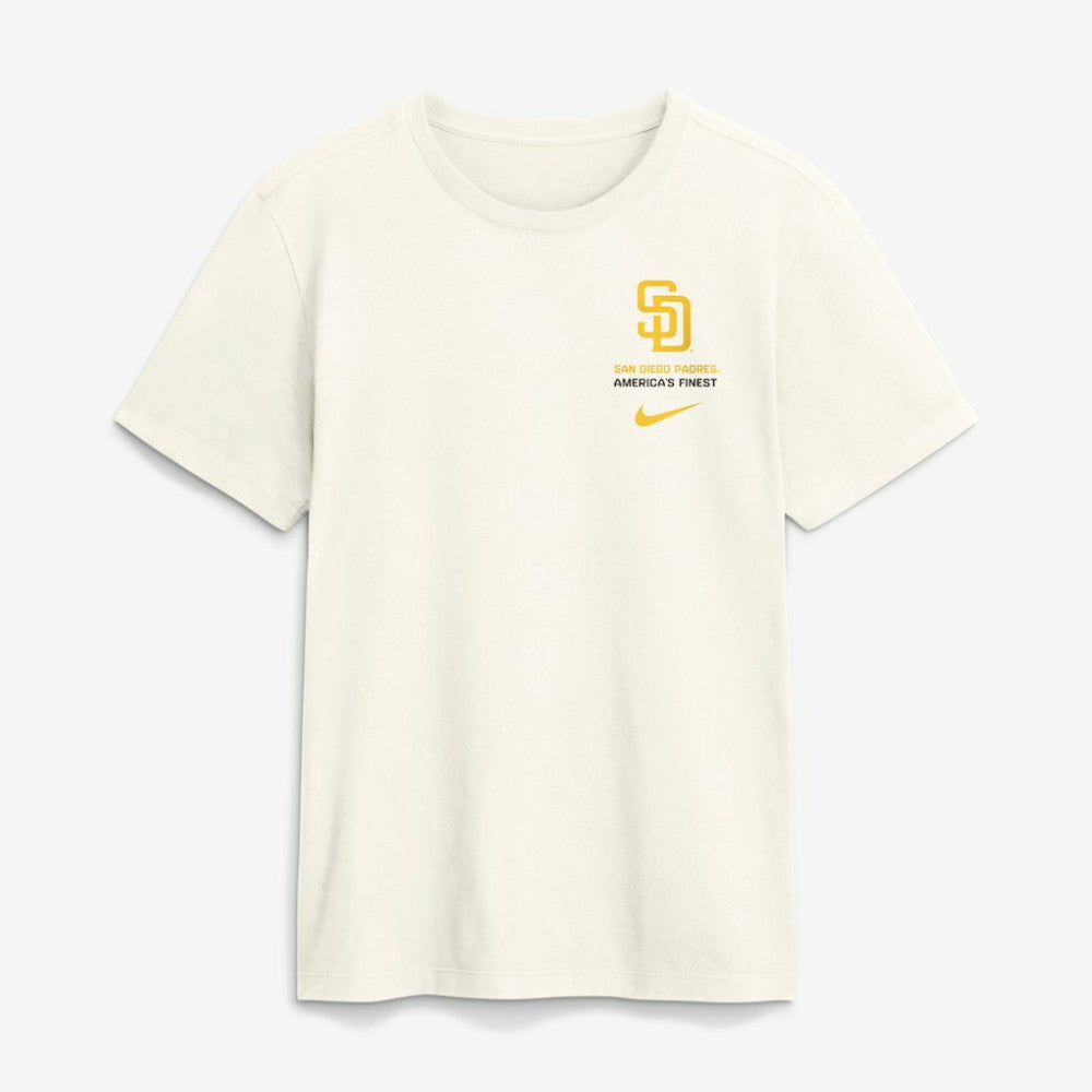 Cream San Diego Padres Nike Primetime 2-Hit T-Shirt