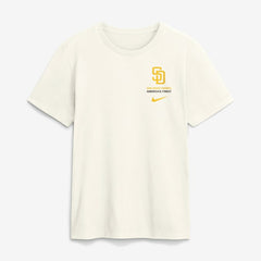 Cream San Diego Padres Nike Primetime 2-Hit T-Shirt