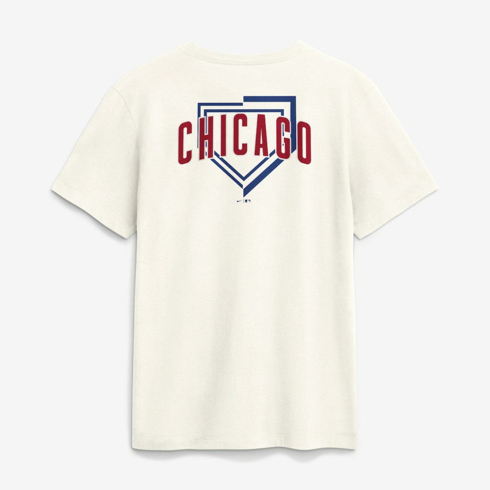 Cream Chicago Cubs Nike Primetime 2-Hit T-Shirt