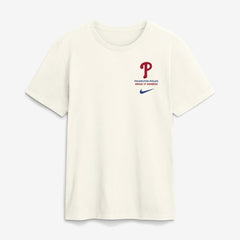 Cream Philadelphia Phillies Nike Primetime 2-Hit T-Shirt