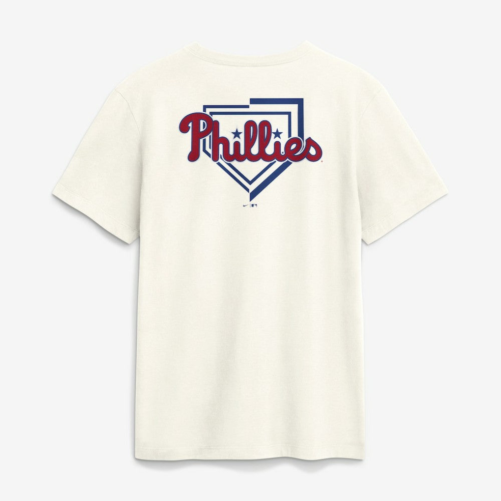 Cream Philadelphia Phillies Nike Primetime 2-Hit T-Shirt