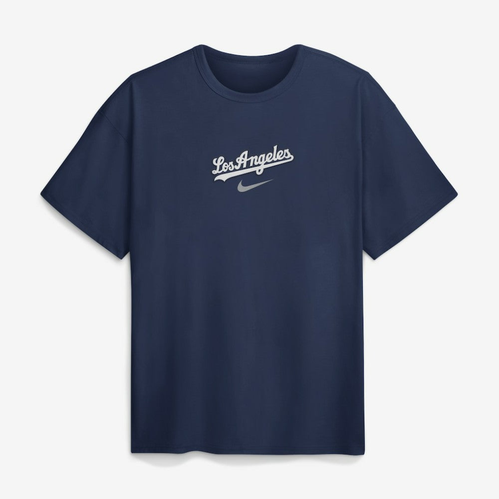 Navy Los Angeles Dodgers Nike City Name Max 90 T-Shirt