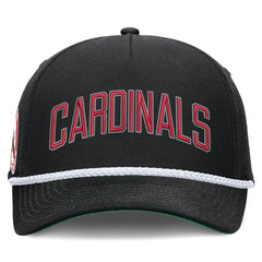 Black St. Louis Cardinals Nike Cooperstown Collection Rise Adjustable Hat