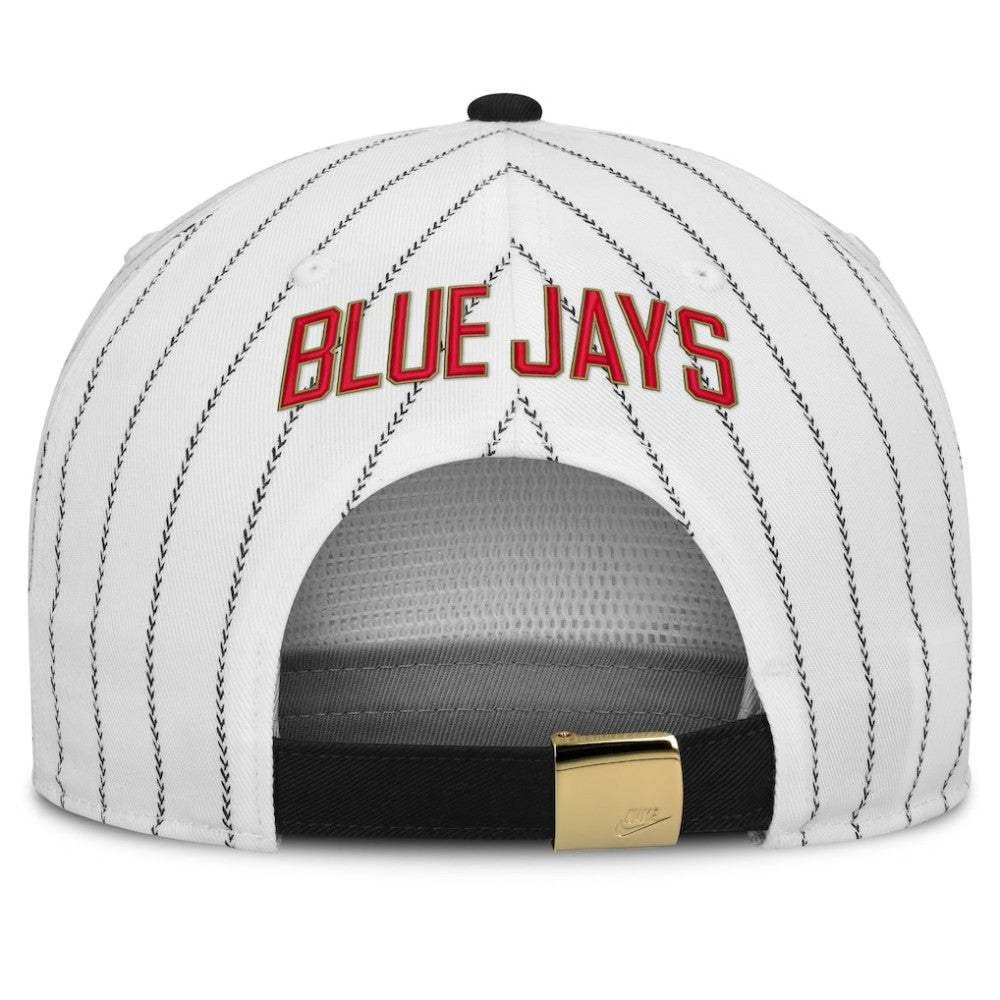 White/Black Toronto Blue Jays Nike Cooperstown Collection Pro Adjustable Hat