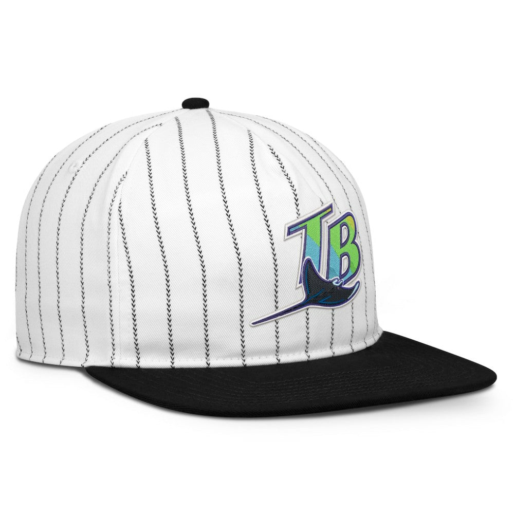 White/Black Tampa Bay Rays Nike Cooperstown Collection Pro Adjustable Hat