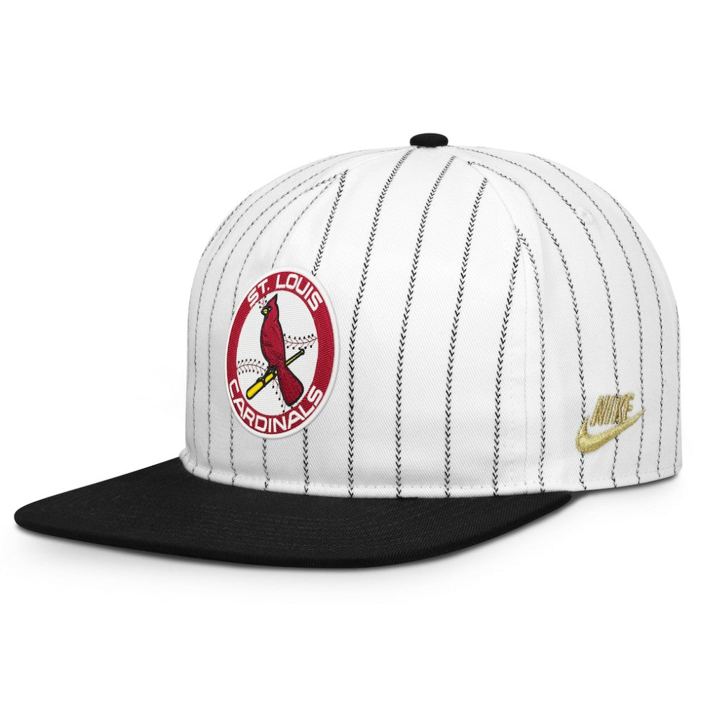 White/Black St. Louis Cardinals Nike Cooperstown Collection Pro Adjustable Hat