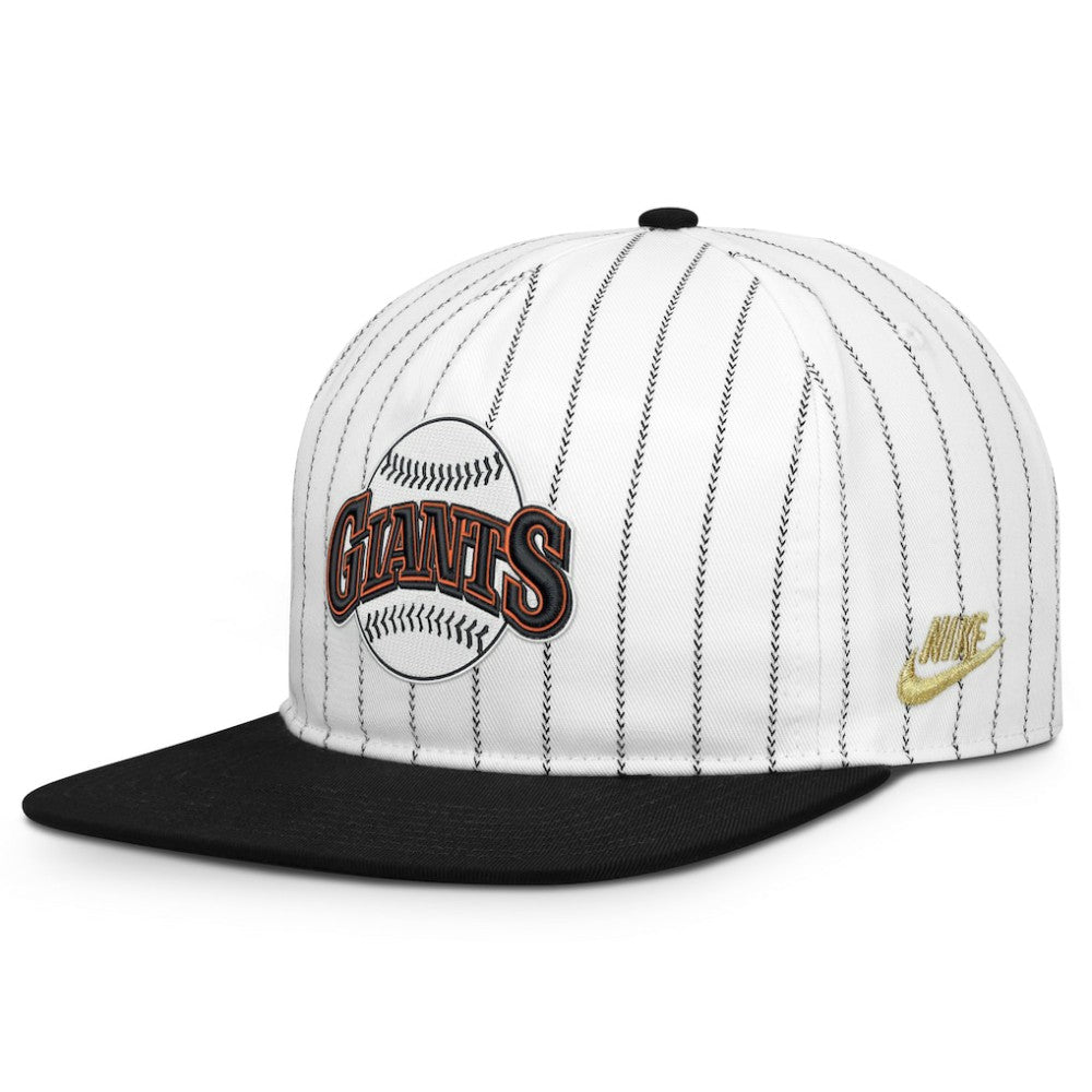 White/Black San Francisco Giants Nike Cooperstown Collection Pro Adjustable Hat